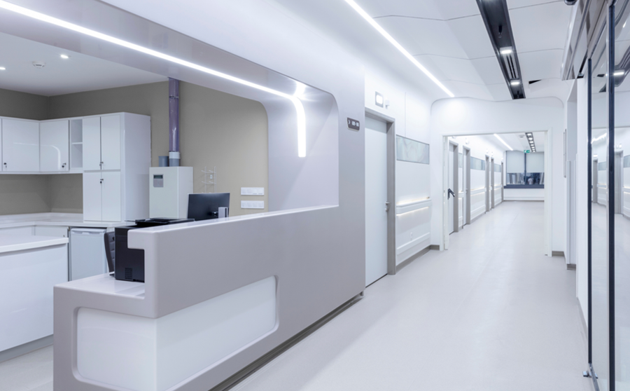 เครื่องควบคุมที่เคาน์เตอร์พยาบาล (Nurse Station)