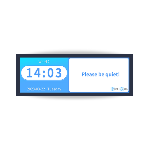 Corridor LCD Display (28.6") - Single /Double (Ceiling Mounted) รุ่น 772MD-DP4